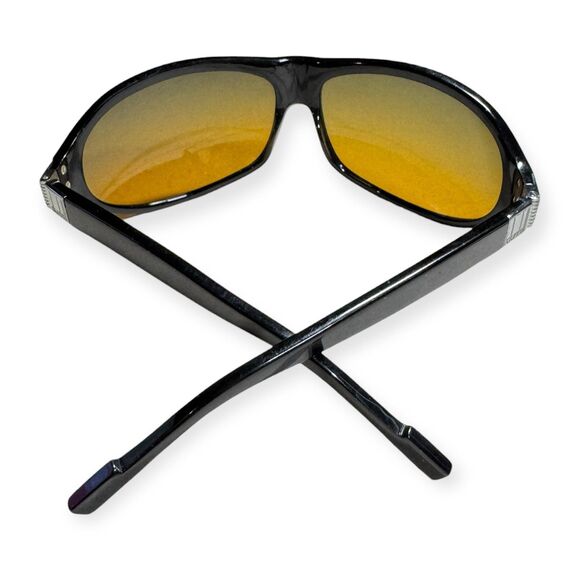 Dunhill Oval Sunglasses Black Frames Brown Lens Designer Italy 70-15-125mm‎ main image 7